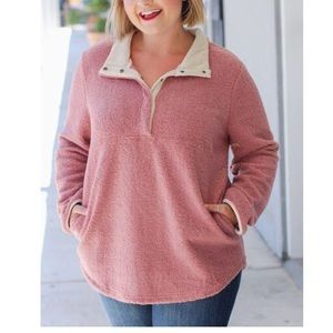 2X Entro Pullover in Blush